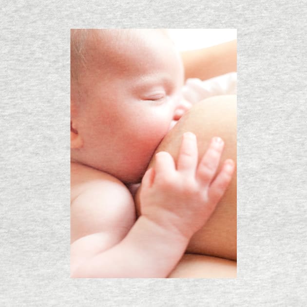 Newborn baby breastfeeding (F003/9201) by SciencePhoto